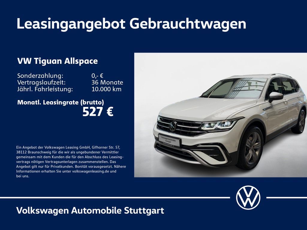 Volkswagen Tiguan Allspace Elegance 2.0 TDI DSG Navi AHK Leasing