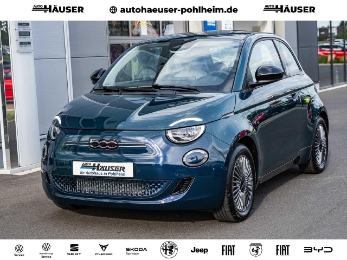 Fiat 500e ICON 42 kWh SOFORT KOMFORT SITZHZG. KAMERA PDC APPLE ANDROID Leasing