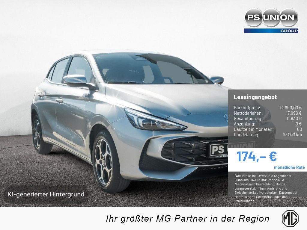 MG3 1.5 ICE Comfort KI-bearbeitet KAMERA NAVI Leasing