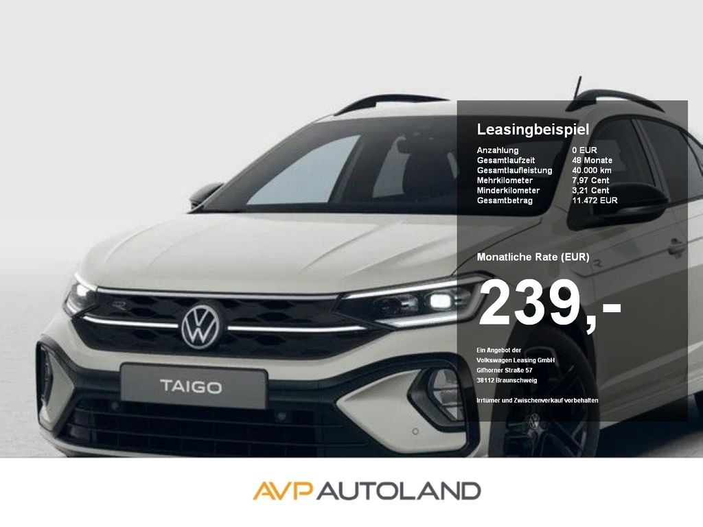 Volkswagen Taigo 1.5 TSI DSG R-Line BLACK STYLE | AHK | Leasing