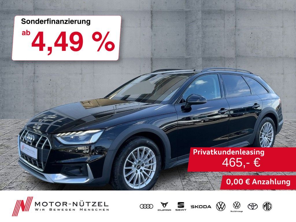 Audi A4 allroad QU 40 TDI S-TR LED+NAVI+RFK+GRA+AHK Leasing