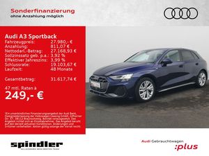 Audi A3 Sportback S-Line 35 TDI S-tronic / Navi+, ACC