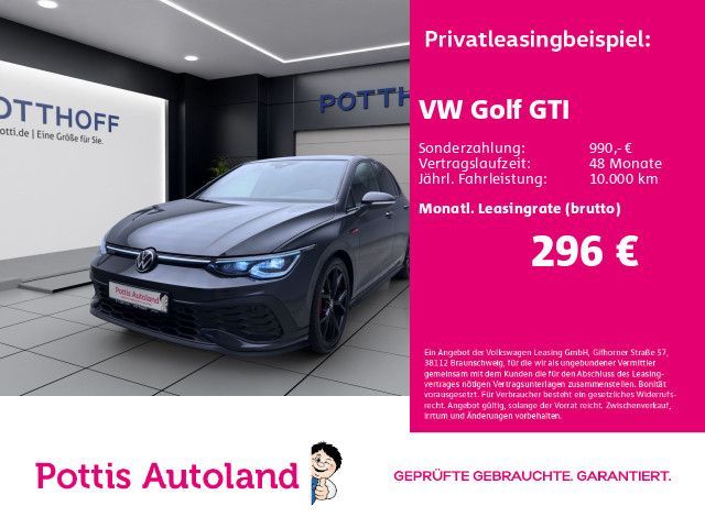 Volkswagen Golf GTI CLUBSPORT BLACK STYLE IQ.LIGHT NAVI HuD Leasing