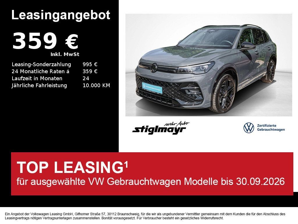 Volkswagen Tiguan R-line Black Style 2.0 TSI 4-Motion 20´ Leasing
