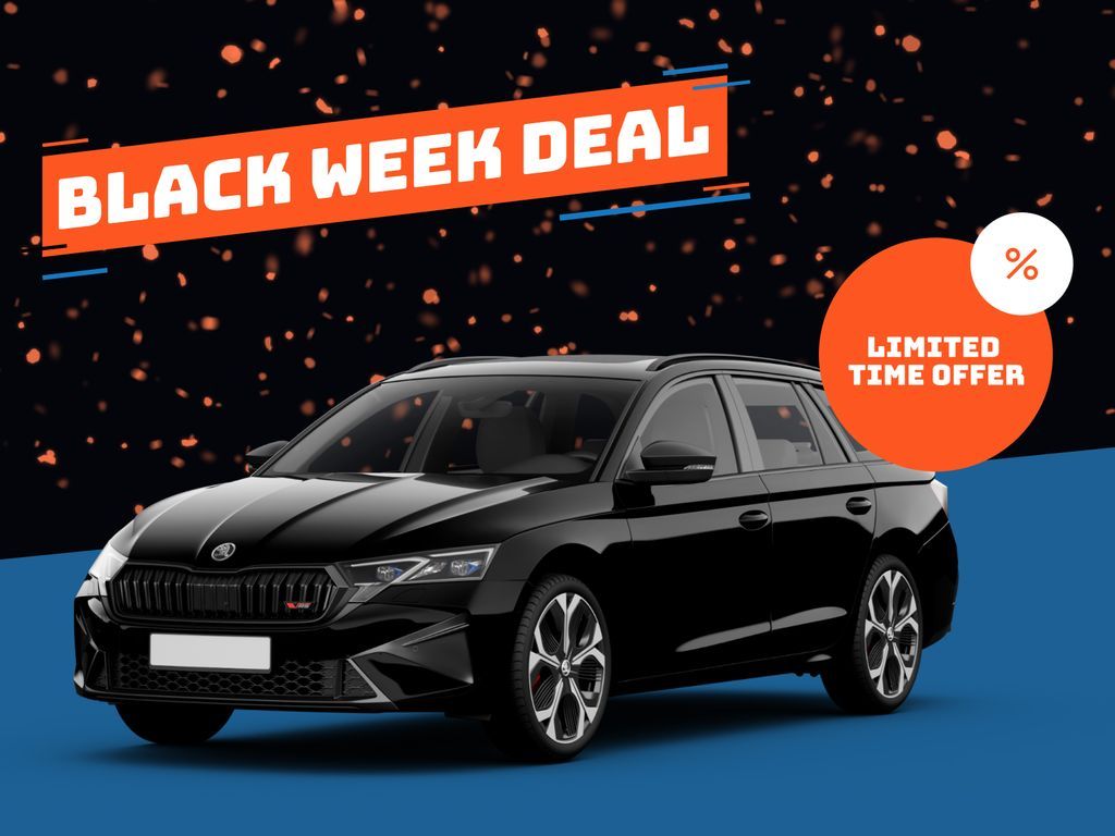 Skoda Octavia 2.0 TSI DSG RS Combi Black Week Deal Leasing