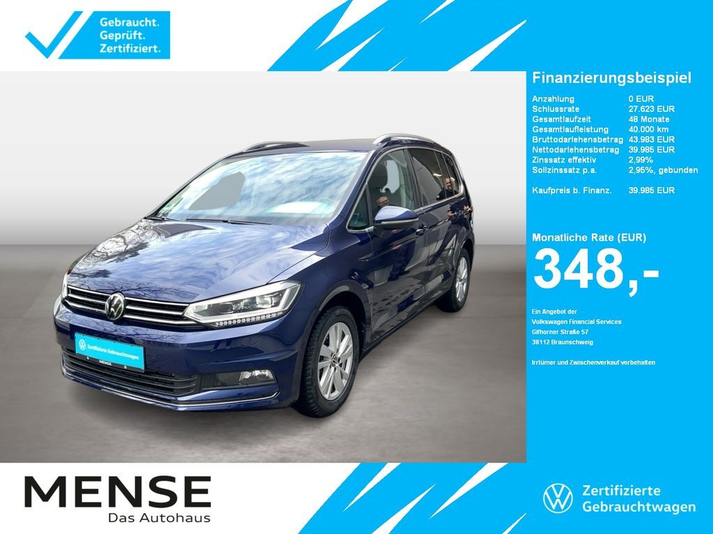 Volkswagen Touran 2.0 TDI DSG Highline AHK ACC LM 4xSHZ STH Leasing