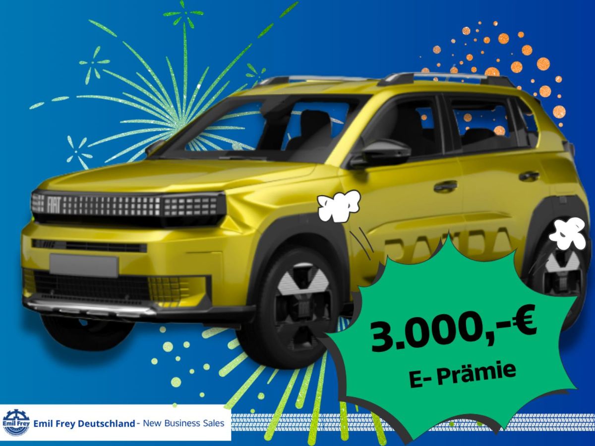 Fiat Grande Panda La Prima 44 kWh 🔋🔋🔋 Leasing