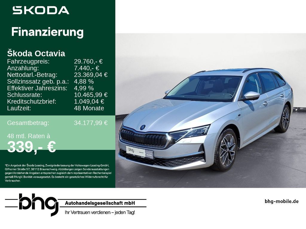 Skoda Octavia Combi 2.0 TDI DSG SelectionTour PanoDach Leasing