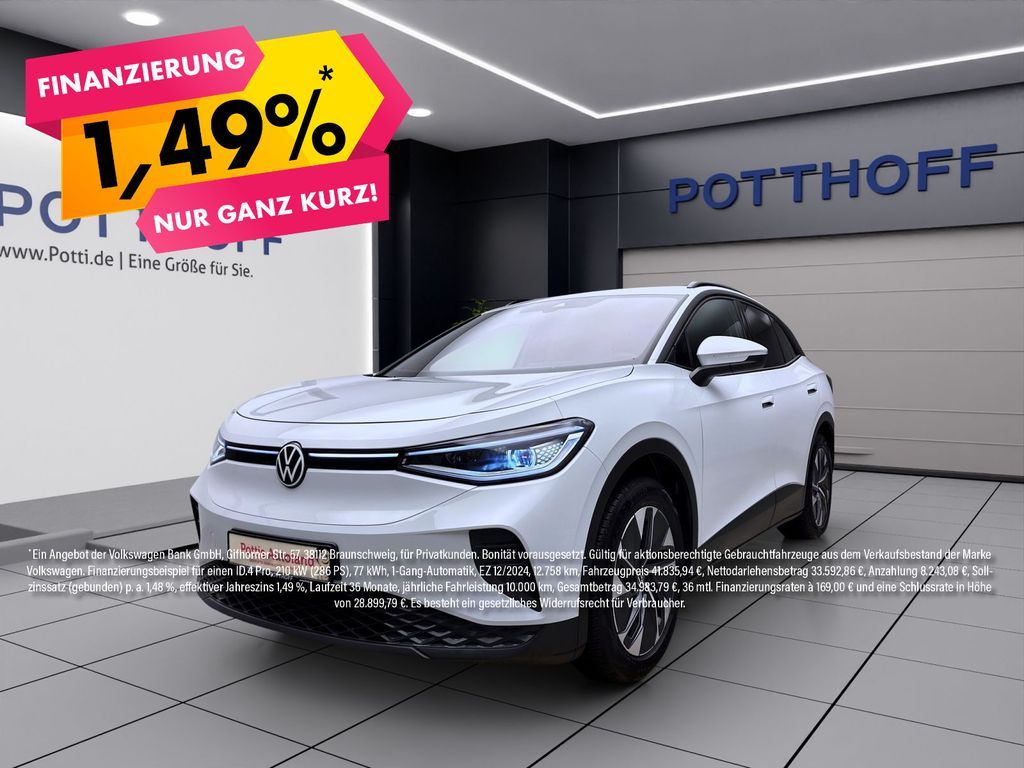 Volkswagen ID.4 PURE PERFORMANCE NAVI IQ.LIGHT PDC SITZHZG Leasing