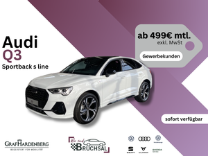 Audi Q3 Sportback S line 35 TFSI 150PS S tronic *sofort verfügbar* Leasing