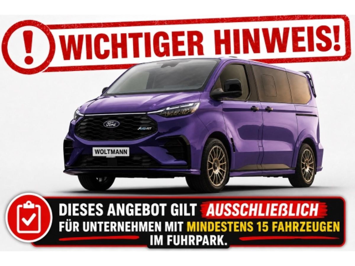 Ford Tourneo Custom MSRT BUS EXKLUSIV 8.Sitzer Leder 630 Nm Leasing