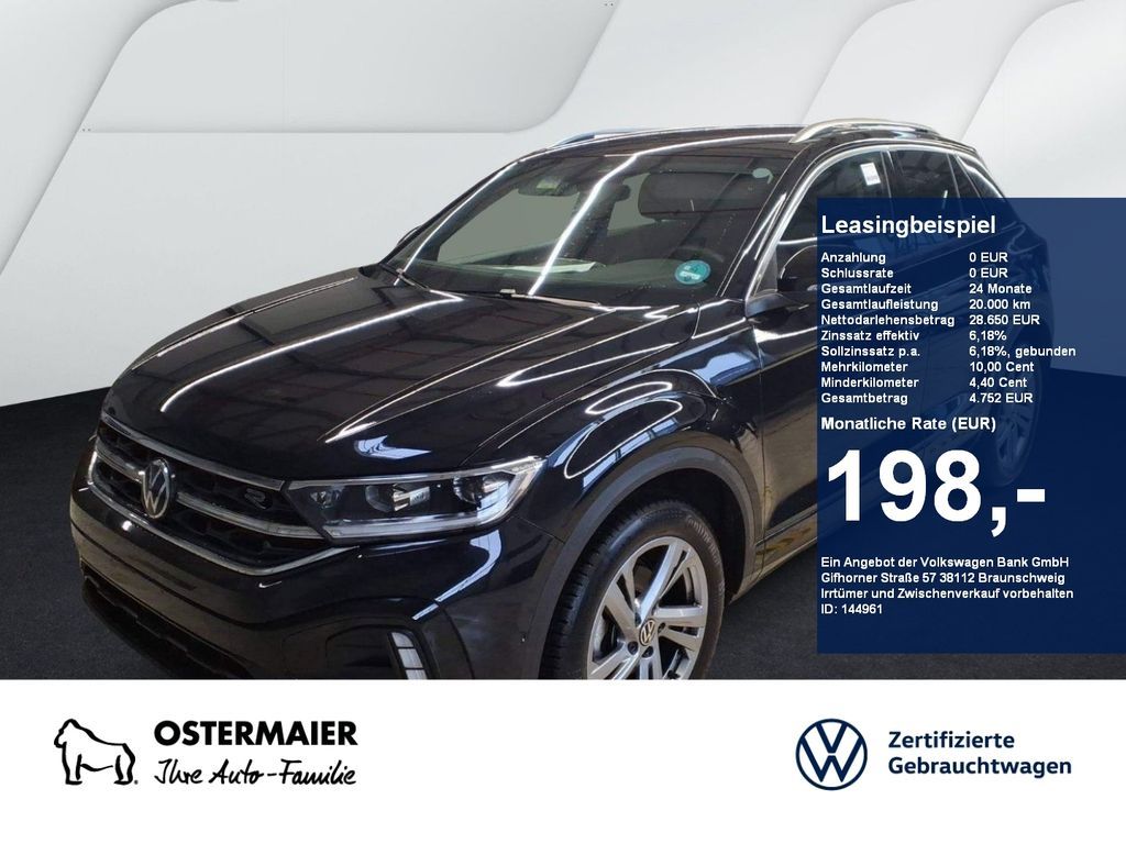 Volkswagen T-Roc R-LINE 1.5TSI 150PS DSG NP.45T KAMERA.AHK. Leasing