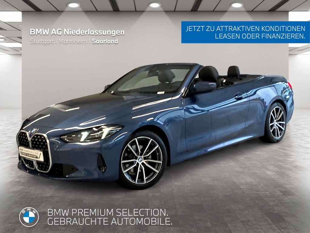 BMW 420d Cabrio LiveCockpitProf Kamera Driv.Assist Leasing
