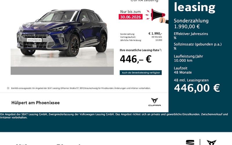 Cupra Terramar 2.0 TSI 195kW VZ DSG 4Drive 5dr Auto kaufen