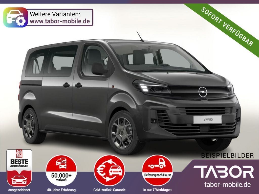 Opel Vivaro Kombi L 2.0 177 AT8 9S Nav Klim 2xSchiebe Leasing