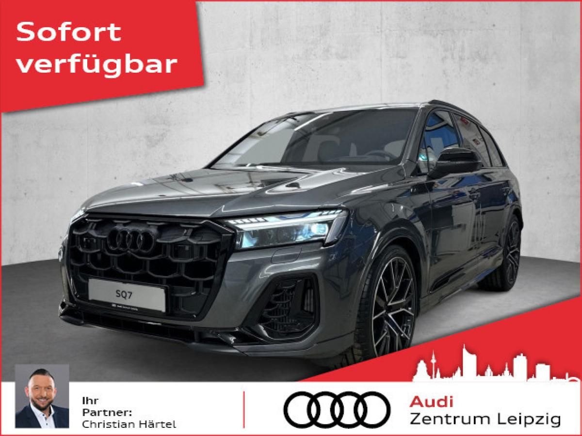Audi SQ7 SUV TFSI LASERlicht*HuD*Pano*AHK*StHz*7Sitze Leasing