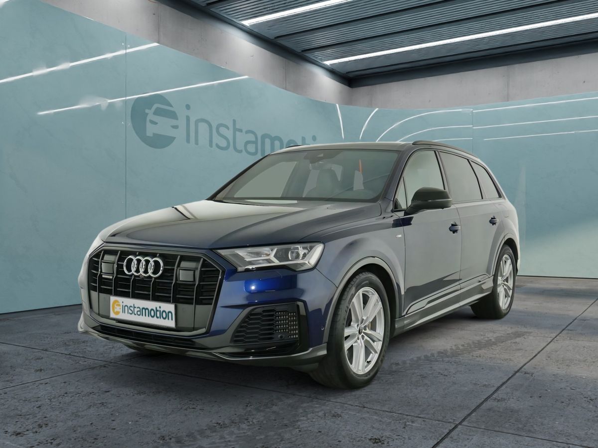 Audi Q7 55 TFSI e S line quattro AHK/Luftfeder/Standk Auto kaufen