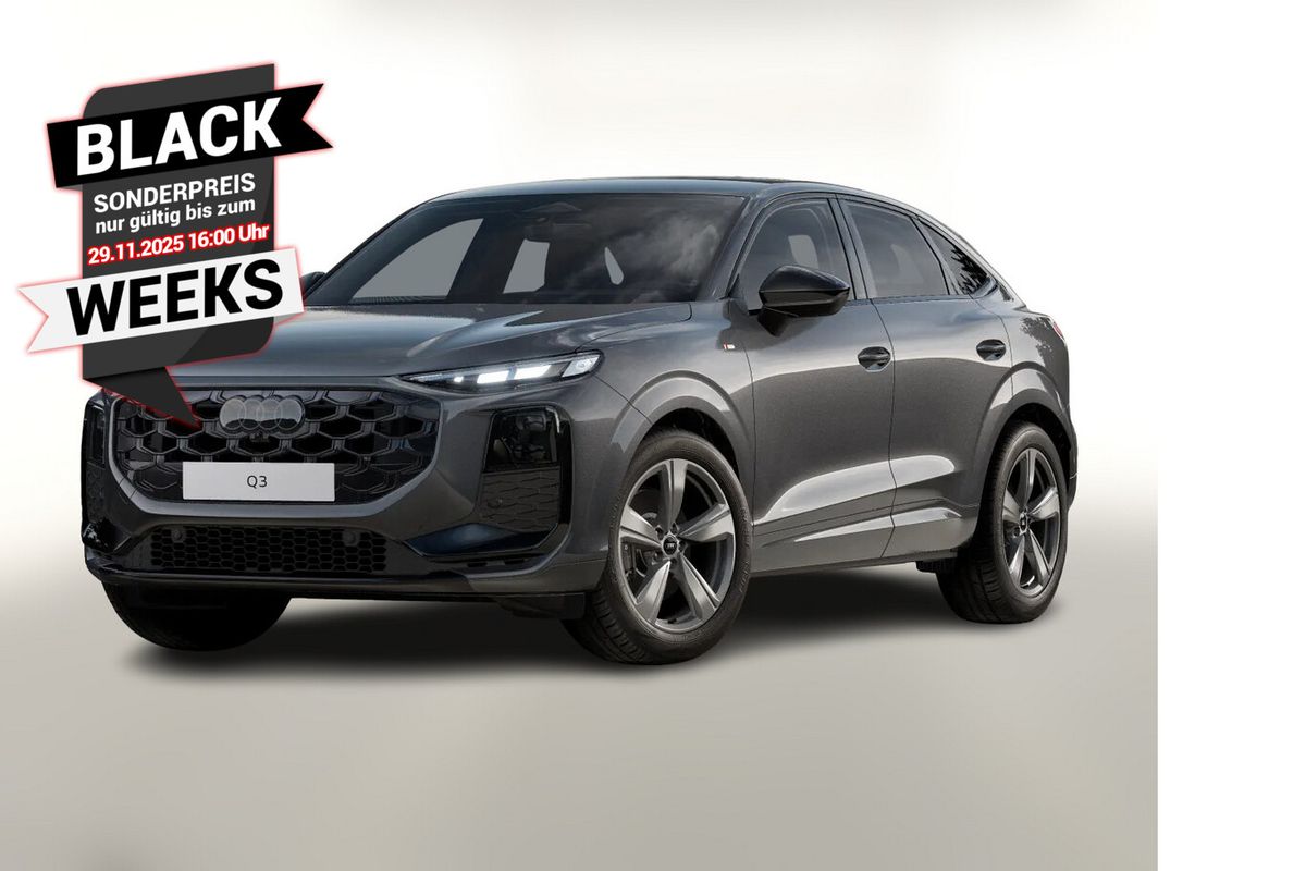 Audi Q3 Sportback TFSI 204 2xS line neuMod Tech AHK Leasing privat Leasing