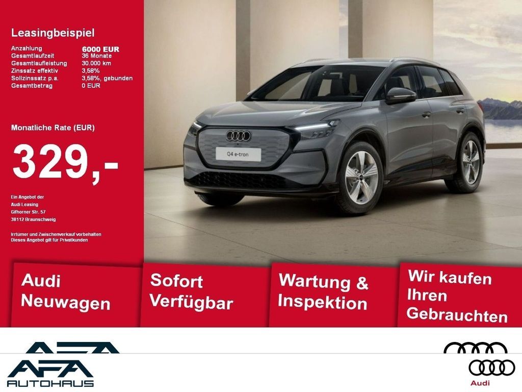 Audi Q4 SUV e-tron 150 KW SHZ*LED*Navi*LM*KlimaA Leasing