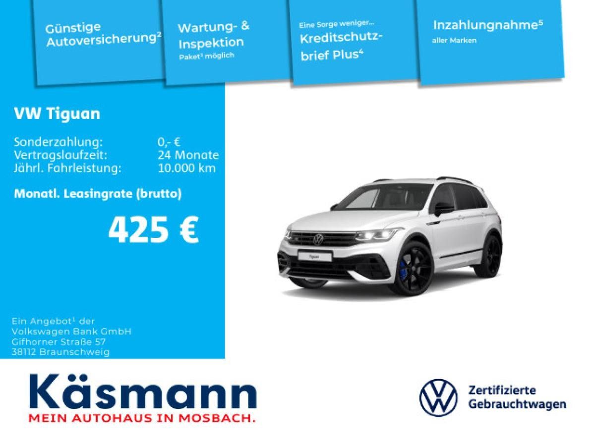 Volkswagen Tiguan R 4Motion R-PERFORMANCE-AGA PANO BLACKSTYLE INKL WINTERRÄDER Leasing