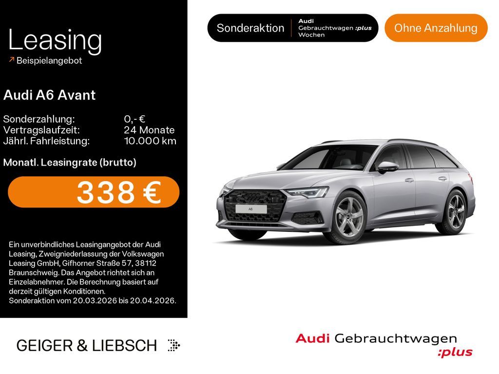 Audi A6 Avant 45 TDI quattro advanced*NAVI-PLUS*MATRI Leasing