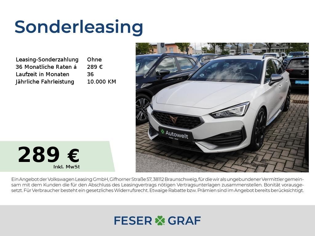Cupra Leon Sportstourer VZ 2.0 TSI 4Dr. AHK Navi RüKa Leasing