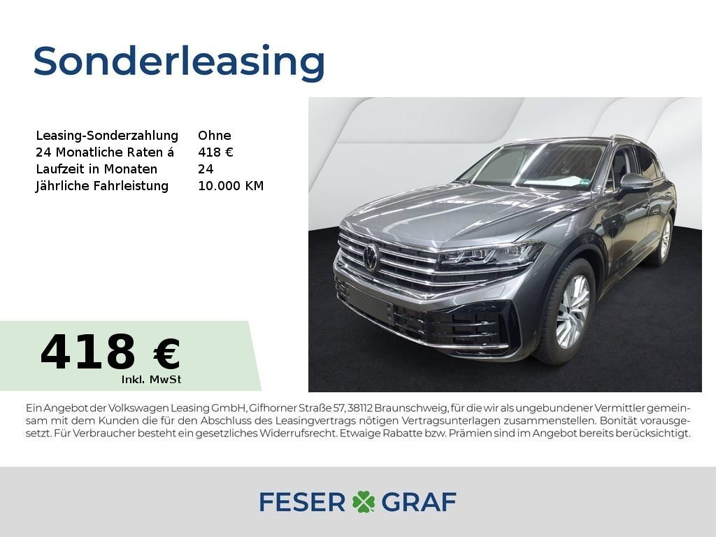 Volkswagen Touareg 3.0 TDI 4M Elegance AHK Matrix Navi RüKa Leasing