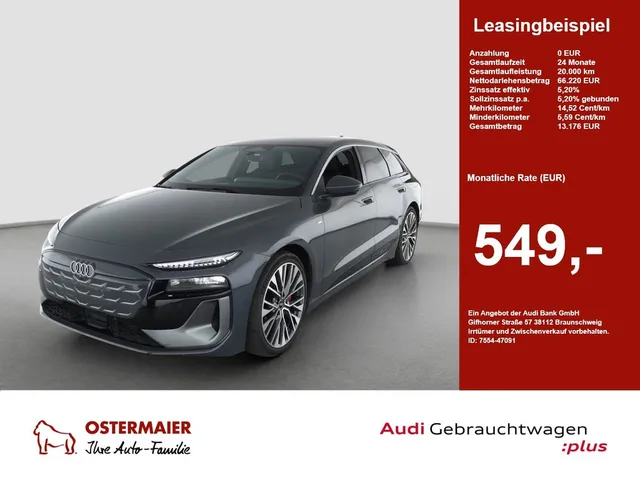 Audi A6 Avant e-tron S-LINE QUATTRO NP:100tEUR! AHK.S