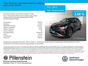 Volkswagen T-Roc TSI GOAL NAVI+KAM+TRAVEL+GJR+5J GAR