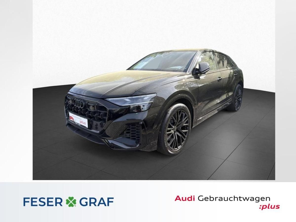 Audi Q8 55 TFSIe qu S line AHK MATRIX 360° LUFT Leasing