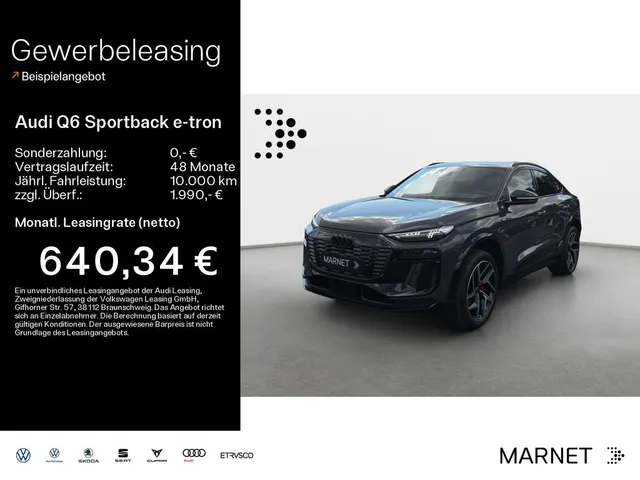 Audi Q6 Sportback e-tron quattro 315 kW