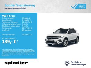 Volkswagen T-Cross Goal 1.0 TSI / Navi, CarPlay, LED, ACC