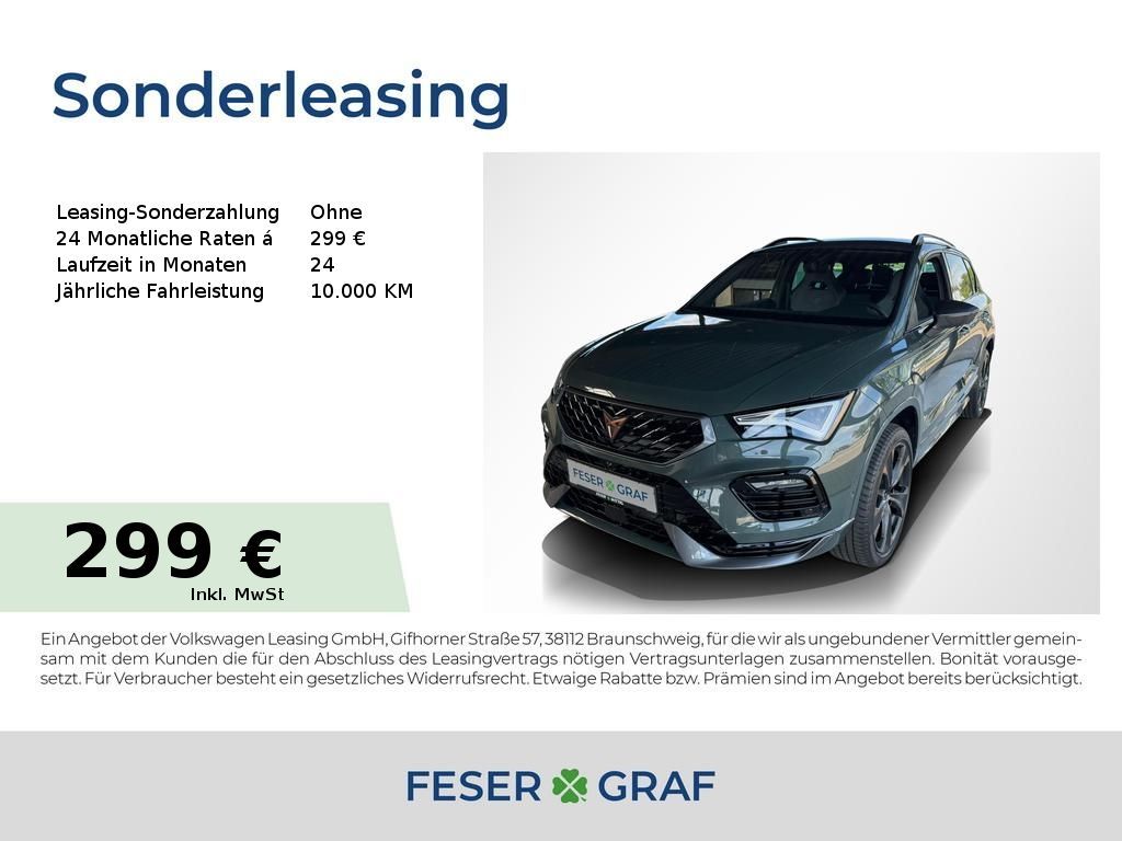 Cupra Ateca 2.0 TSI DSG 4D Tribe Edition Navi/AHK/360° Leasing
