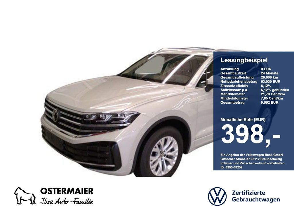 Volkswagen Touareg ELEGANCE 3.0TDI 286PS NP.112T STDHZG.AHK Leasing
