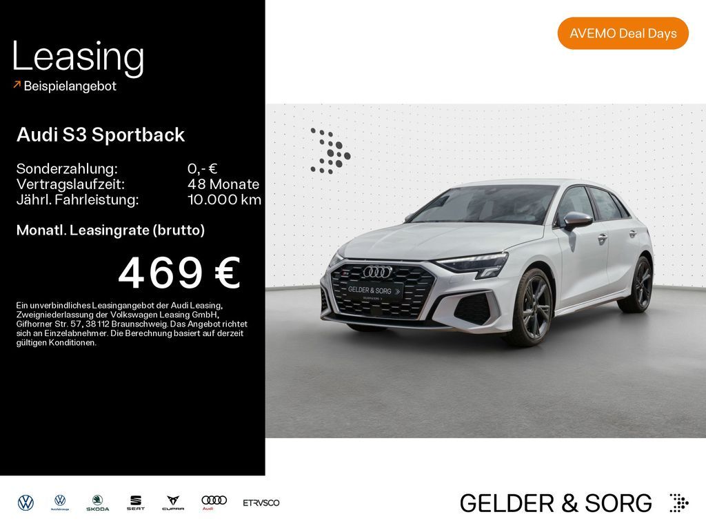 Audi S3 Sportback 2.0 TFSI qu. Navi*DAB*LED*18