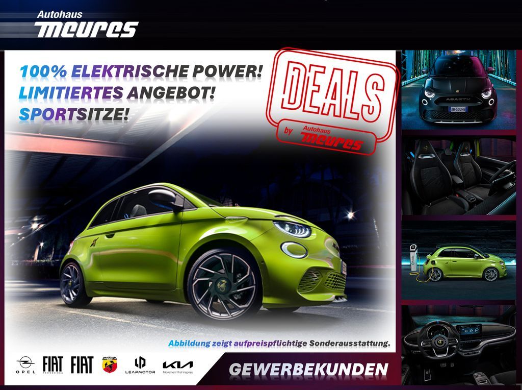 Abarth 500e Limousine 42 kWh HAMMERDEAL!!! Leasing