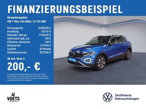 Volkswagen T-Roc Life GOAL 1.5 TSI DSG LED+RearView+ACC+SHZ