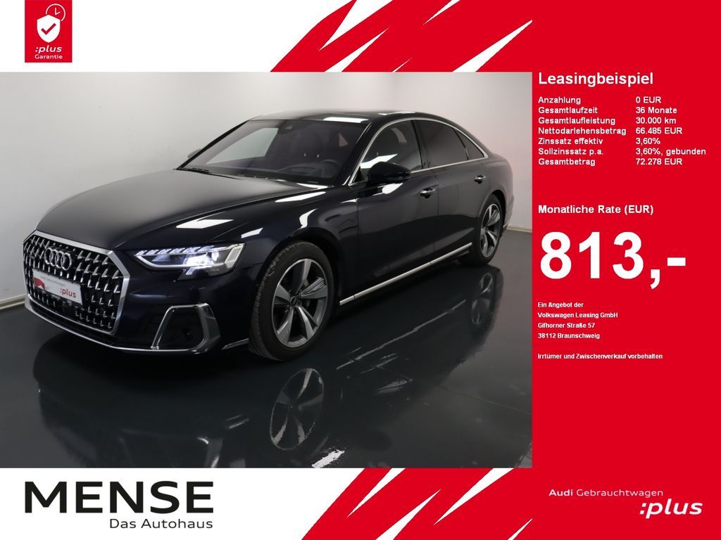 Audi A8 50 TDI quattro |Matrix|Luft|Pano|ACC|STH|HUD Leasing