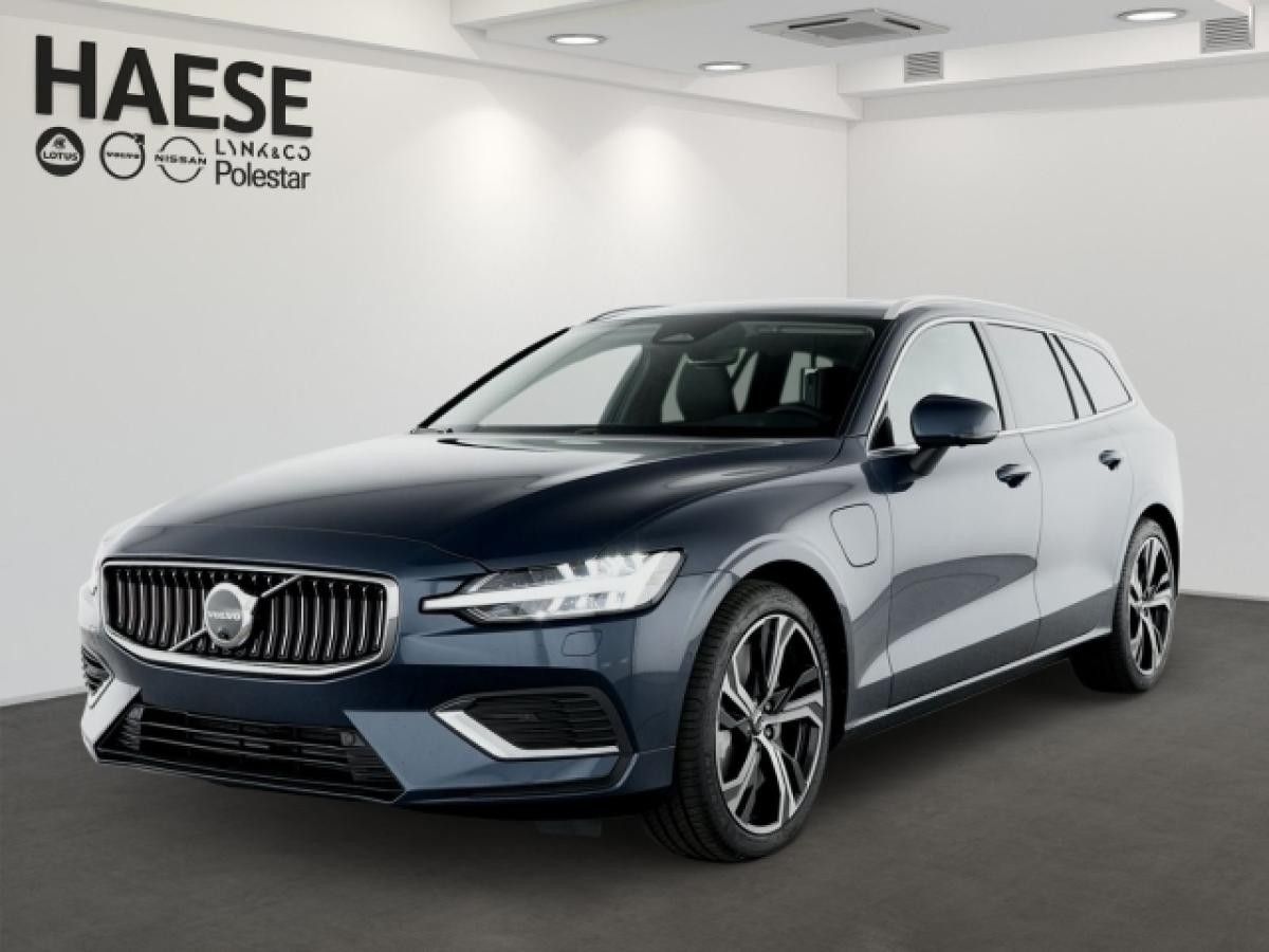 Volvo V60 T6 Plus Bright Plug-In Hybrid AWD EU6d Panoramadach Voll-LED El. Panodach Navi Leder Leasing