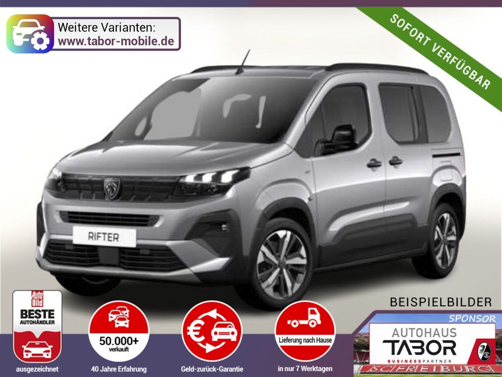Peugeot Rifter M1 AT GT Pano ConnectP TechnoP UVP-20%* Leasing