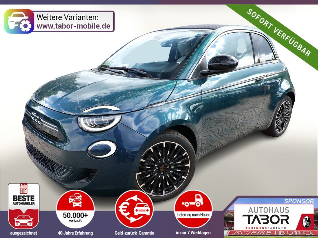 Fiat 500 Cabrio La Prima Nav Keyl SHZ 17Z UVP-28%* Leasing