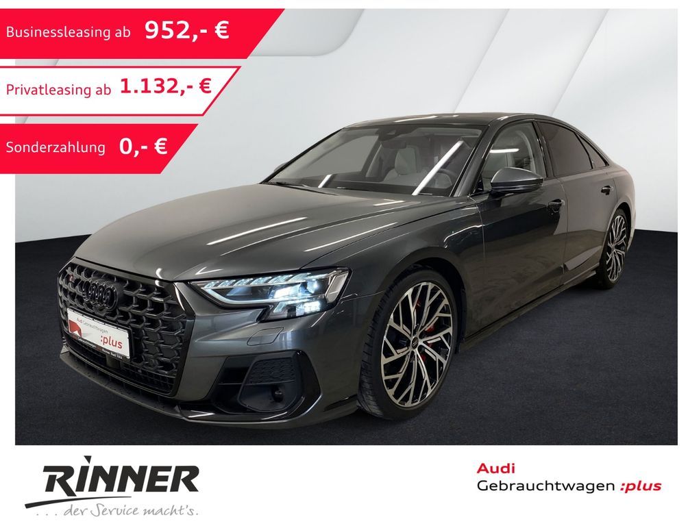 Audi S8 4.0 TFSI quattro HD Matrix+Pano+Standhzg+B&O Leasing
