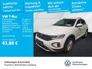 Volkswagen T-Roc 1.0 TSI Life Navi LED LaneAssist ParkAssist Leasing