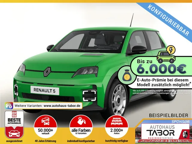 Renault 5 Evolution 120 Urban Range UVP-7%*