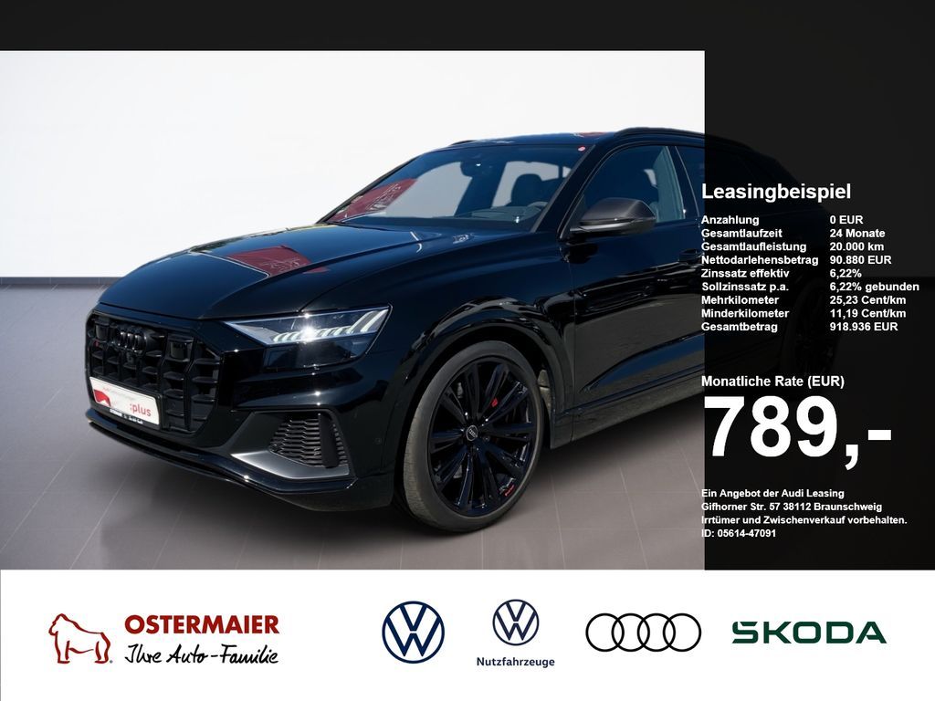Audi SQ8 COMPETITION PLUS QUATTRO 4.0 TFSI 507PS.MATR Leasing