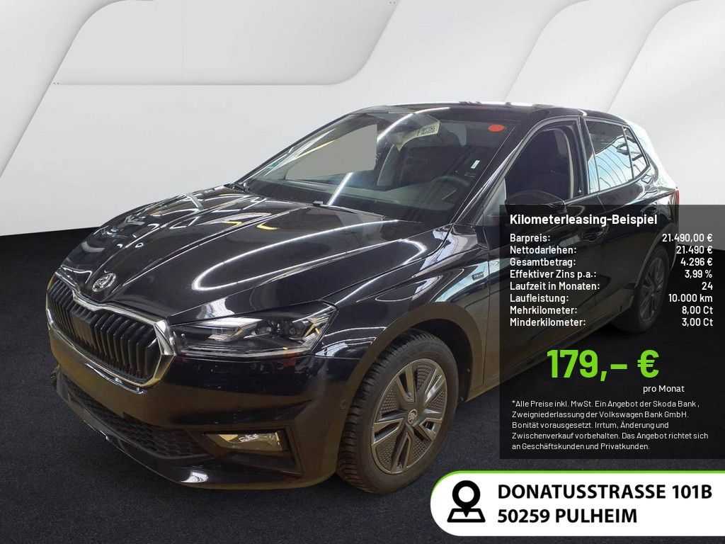 Skoda Fabia 1.0 TSI Tour PDC SHZ KAMERA ACC LED NAVI Leasing