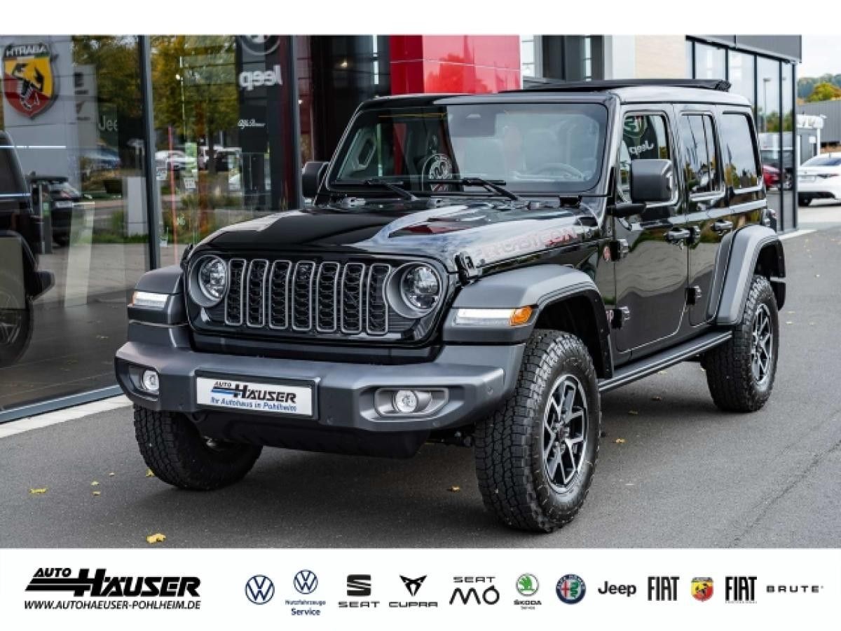 Jeep Wrangler MY24 Rubicon 2.0 T-GDI 4x4 SOFORT SKY-ONE ALPINE NAVI KAMERA LED APPLE ANDROID Leasing