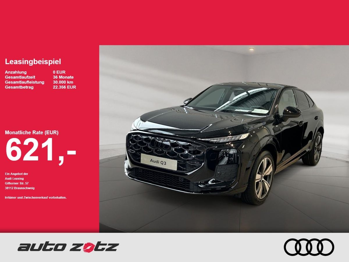 Audi Q3 Sportback TFSI S tronic S Line,Kam.,PANO,ACC Leasing