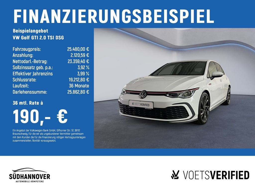 Volkswagen Golf GTI 2.0 TSI DSG MATRIX-LED+AreaView+PDC Leasing
