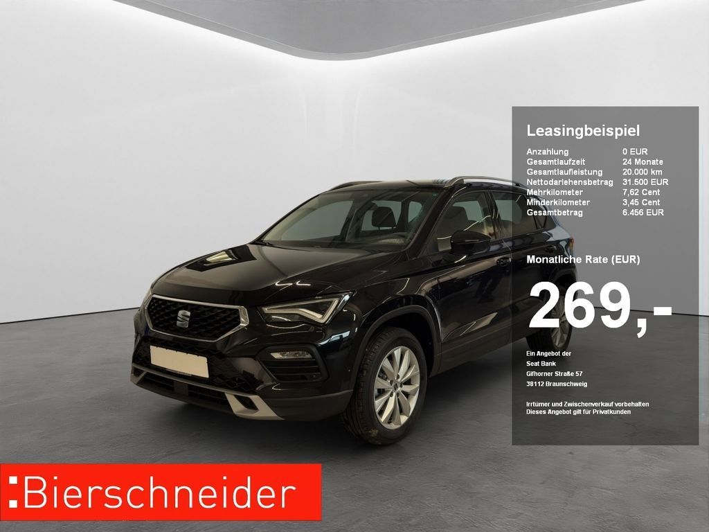 Seat Ateca 1.5 TSI DSG Road Edition el. Heckklappe+Ka Leasing
